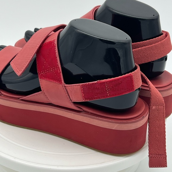 Everlane Blush Pink Leather Platform Adjustable Strap Sandals Womens Shoe Sz. 8 - Picture 6 of 11